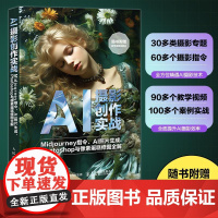 AI摄影创作实战 Midjourney指令AI照片生成Photoshop与像素蛋糕修图全解
