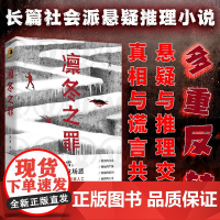 正版 凛冬之罪 岳勇 一封匿名信触发的多米诺骨牌效应 藉刀杀人 连环凶杀案 多重反转 社会派长篇推理小说书籍