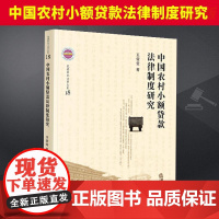 2024新印版 中国农村小额贷款法律制度研究 王莹莹 长安经济法学文库 法律出版社 9787519751258