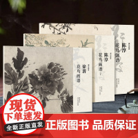 湖山画谱青藤白阳陈淳徐渭花鸟画谱全集3册 历代名家册页立轴挂画精选鉴赏临摹画册画稿传统中国画写意花卉画绘画技法教程作品集