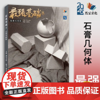 最强基础5石膏几何体 2025烈公文化郭宏亮单个组合素描石膏几何体临摹范本美术高考联考教材教程画册书籍