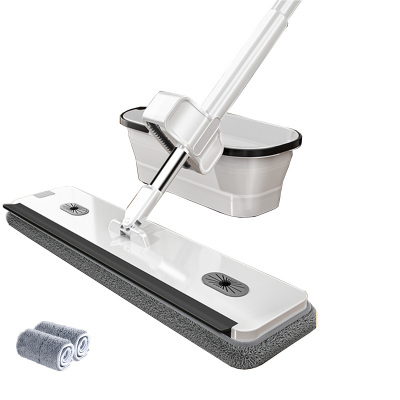 豫凯达 拖把套装 平板拖把+桶+布*2 套