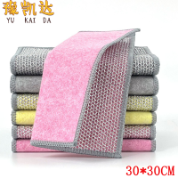 豫凯达银丝洗碗布双面条