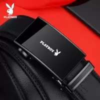 花花公子皮带男真皮自动扣商务休闲纯皮裤带2025新款男式牛皮腰带