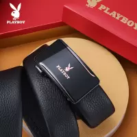 花花公子真皮皮带礼盒2025新款高档裤带礼盒青年牛皮潮流男士腰带