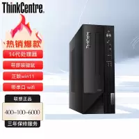 联想Thinkpad ThinkCentre neo S500 带串口 台式机电脑主机 单主机(含键鼠无显示器) 定制:i5-14400 16G内存 1T固态