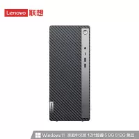 联想(Lenovo)天逸510A 家用商用办公台式机电脑主机 定制(i5-12400 8G 1T机械+512G SSD 集成 WiFi Win11)