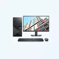 戴尔(DELL)成就3910 商务办公电脑 商用台式机电脑整机(i7-12700 8G 512GB固态硬盘 WiFi蓝牙 三年上门)配21.5英寸显示器