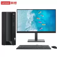 Thinkpad ThinkCentre neo P600 商用设计师游戏台式电脑整机 (i7-12700F 16G 512G GTX1660S)配27英寸显示器