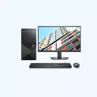 戴尔(DELL)Vostro 成就V3020T 13代酷睿商用家用办公学习台式电脑整机 i5-13400 集显32G内存 1T机械+512G固态 300W 21.5英寸显示器 定制