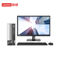 联想(Lenovo)扬天M4000q 个人商务台式机电脑整机 定制(G6900 8G 512G SSD wifi6 win11 )配23英寸显示器
