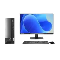 联想(Lenovo)扬天M4000q 个人商务台式机电脑整机 (R5-5600H 8G 512G SSD wifi6 win11 )配23英寸显示器