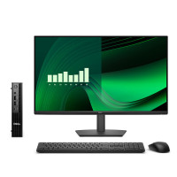 戴尔dell Pro Plus QBM1250高性能迷你企业级高端商用办公绘图设计办公台式机 定制Ultra9-285T 32G内存 1T固态 集成显卡 配23.8英寸显示器