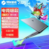 机械革命(MECHREVO)极光X 潮玩版 16英寸游戏本笔记本电脑 定制(I9-14900HX 64G 2T RTX5060 2.5K屏 300Hz 灰)