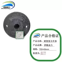 泽隆鑫力树脂复合井盖 700*40m 个