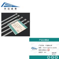 天远鑫景不锈钢扎带19mm*1200mm*100/包包