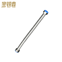 宝锐鑫 不锈钢软管波纹管+帽 4分50cm 根