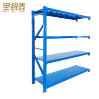 宝锐鑫 蓝色轻型货架置物架 YSD142 组