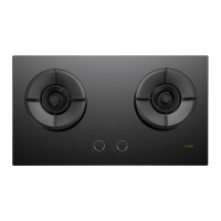 方太高端智能大火力灶具JZY/T-02-TD1B