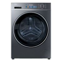 (咨询库存)海尔正品 智能投放10kg超薄滚筒洗衣机双喷淋525大筒径EG100BD68L