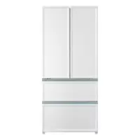 海尔新品501L白巧零嵌入式家用法式超薄电冰箱BCD-501WGHFD14W9U1