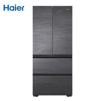 海尔超薄零嵌冰箱483L一级双变频EPP超净法式多门母婴空间WFi智控BCD-483WGHFDB9S8U1