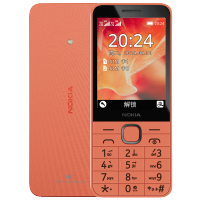 诺基亚(NOKIA)220 4G全网通老年老人手机按键大声音超长待机学生老年机2024新款 橘色