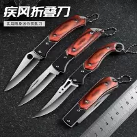 折叠刀水果刀家用便携随身迷你小刀锋利户外小刀子露营刀7163