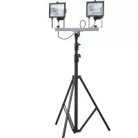 虎光风行 LED 全方位自动升降工作灯 HG-7291 2x500W、AC220V、黑色