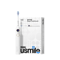 usmile笑容加 电动牙刷骨语传导提醒Y20水白