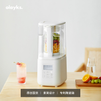 olayks立时破壁机豆浆机家用轻音加热全自动多功能料理机