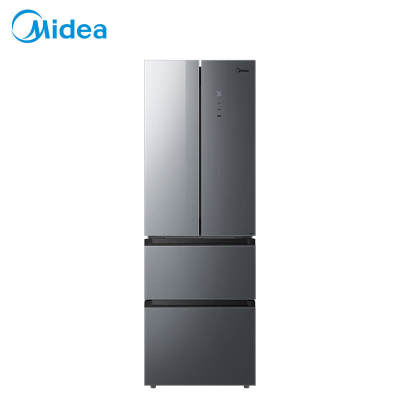 联系客服查库存美的(Midea)冰箱BCD-320WGPM(E)墨兰灰-隐秀