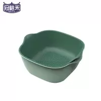 冠裕禾 沥水篮洗菜盆 长27cm*宽27cm*高12cm 个