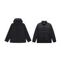 特步三合一羽绒风衣976429660462