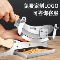 冻肉切片切骨刀铡刀家用商用切药材刀斩骨头刀不锈钢刀切片机手动X8169