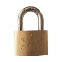 圣一智控 SY50mm-22mm 镀锌锁梁铜原子锁(计价单位:个)黄色
