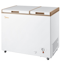 美的双温冷柜BCD-202DKM(E)金色