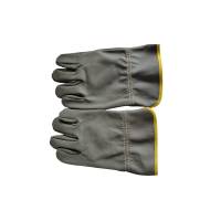 骏捷诺全皮电焊手套短款24cm/双