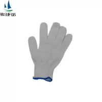 骏捷诺蓝边线手套50g/双