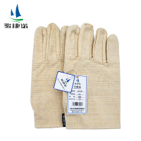 骏捷诺帆布手套32线/双