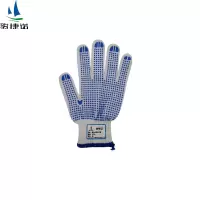 骏捷诺蓝色点胶线手套点珠/双