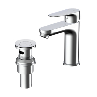 [恒洁HEGII]面盆龙头HMF131-111安耐康水路防冻裂防腐弹跳下水器