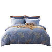 梦洁家纺 纯棉印花四件套:祥烨 200*230