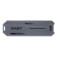 忆捷（EAGET）M.2移动固态硬盘 HM05 Type-C USB3.2 存储硬盘CNC全金属款256G