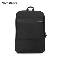 新秀丽（Samsonite）商务男士双肩包登山背包ipad笔记本电脑包出行旅游书包TQ3*005 黑色