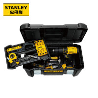 史丹利（STANLEY） 冲击钻 SCD711C1H-A9 20V 锂电充电式冲击钻 + 手工具44件套 单位：套