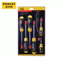 史丹利（STANLEY） 6件套胶柄螺丝批(附测电笔) 92-002-23 单位：套
