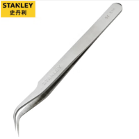 史丹利（STANLEY） 弯头短镊子118mm 94-516-23 单位：个