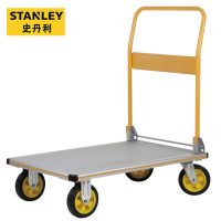 史丹利 二合一手推车拉货露营买菜快递搬运多功能小推车折叠平板车 铝合金平板车STST0511T-23