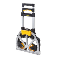 史丹利（STANLEY）超轻可折叠推车搬货快递平板拉车铝合金折叠式手推车STST0501T-23